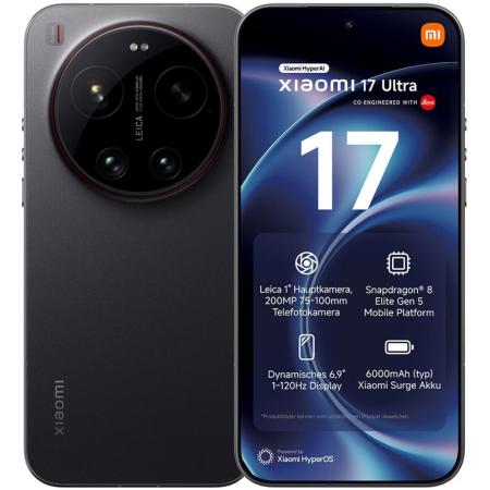 Xiaomi 17 Ultra 5G Dual Sim 6.9" 16GB/512GB NFC IP68 Black