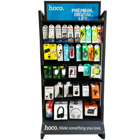 Stand with Accessories Hands Free, Chargers, Charging Cables, Powerbanks Adapters and Wireless Speakers 190 Pieces