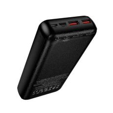Power Bank HocoJ159A Essence 20000mAh 2xUSB-A 22.5W 1xUSB-C PD20W 1xMicroUSB 18W Digital LED Display Black
