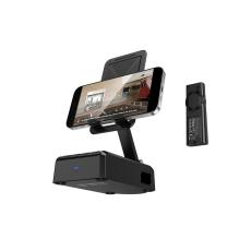 Wireless Speaker/Phone Holder Hoco HC45 Wave BT 6.0 1000mAh 3W with Remote Control up to 5Hrs Usage Time Black