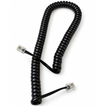 Telephone Cable RJ9 Jasper 2m Black