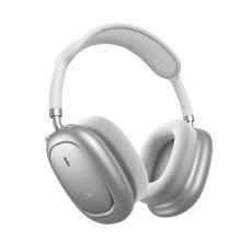 Wireless Hands Free Hoco W68 Calma HiFi Audio ANC v6.0 400mAh 45h Talk Time AUX USB-C Silver