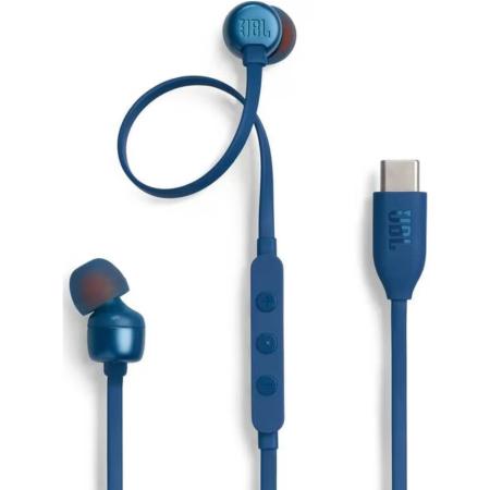 Hands Free JBL 310C In-ear USB-C JBLT310CBLU Blue