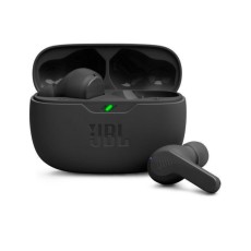 Wireless Hands Free JBL Wave Beam Buds with TalkThru up to 32 Hours Operation Time IP54 and Charging Case Black