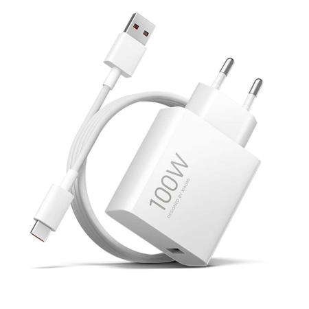 Xiaomi Charge Combo Travel Charger 100W BHR095VEU Quick Charge 3.0 with USB-C Cable 1m