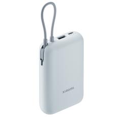 Xiaomi Power Bank 10000mAh BHR9072GL 22.5W 1xUSB-A 1xUSB-C and Intergrated USB-C Cable Blue