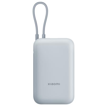 Xiaomi Power Bank 10000mAh BHR9072GL 22.5W 1xUSB-A 1xUSB-C and Intergrated USB-C Cable Blue