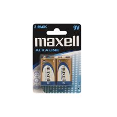 Battery Power Alkaline Maxell 6LR61 size 9V Pcs. 2