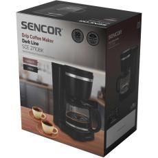 Sencor SCE 2710BK Drip Coffee Maker 1.5L 1000W Black