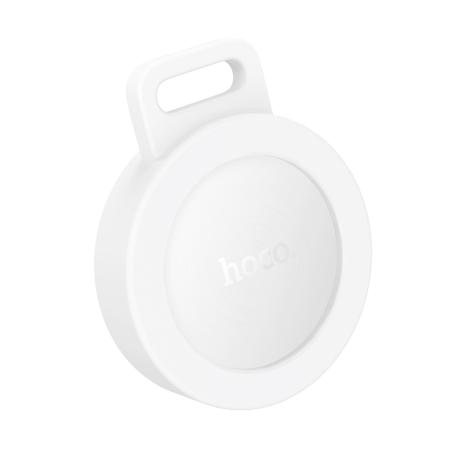 Tracking Device Hoco E101 for iOS and Android Compatible with Apple Find My Network and Google Find My Device White