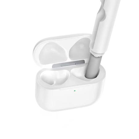 Multifunctional Cleaning Tool 3-in-1 Hoco UT1 with a Foldable Brush Metal Tip and Cleaning Sponge Suitable for all Electronic Devices