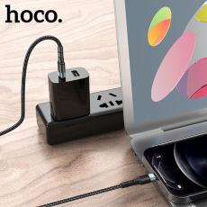 Charging Cable Hoco SU99 Pro PD27W USB to Lightning Μαύρο 1m