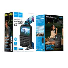 Wireless Speaker Hoco DS70 Spacious v5.0 60W 7200 mAh USB AUX TF Card with 2 Mics 14.1" Touchscreen and Android 12