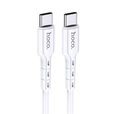 Cable HocoDU01 Novel USB-C to USB-C Fast Charging 60W 3A White 1m