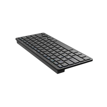 Hoco DI18 Mini Wireless Keyboard Dual Mode BT v5.0 and 2.4G with 10m Working Range (English Version) Black
