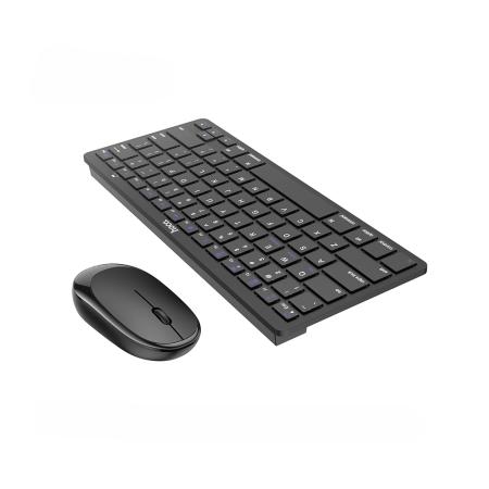 Hoco DI05 Set Wireless Keyboard and Mouse 1200DPI 2.4G Black