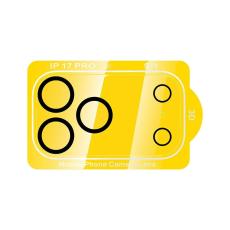 Camera Frame Film Hoco G13 3D Night Shooting Circle Lens Glass for Apple iPhone 17 Pro 5G Black 25 Pcs.