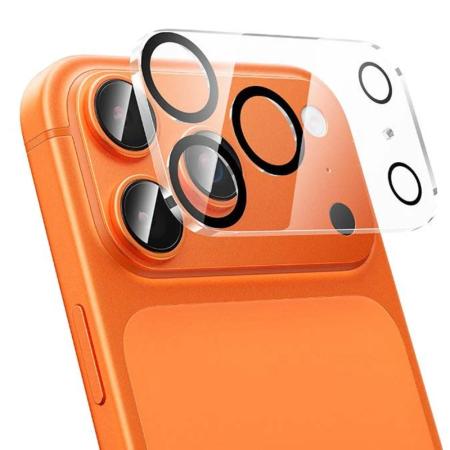 Camera Frame Film Hoco G13 3D Night Shooting Circle Lens Glass for Apple iPhone 17 Pro Max 5G Black 25 Pcs.