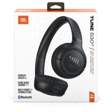 Bluetooth Stereo Headphones JBL Tune 530BT On-ear with Pure Bass 2-Mic BT6.0 and Playtime up to 76h Black