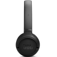 Bluetooth Stereo Headphones JBL Tune 530BT On-ear with Pure Bass 2-Mic BT6.0 and Playtime up to 76h Black