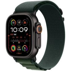 Apple Watch Ultra 2 49mm GPS eSIM NFC IP6X Titanium Case with Dark Green Alpine Loop