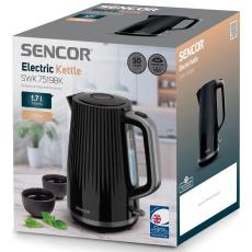 Electric Kettle Sencor SWK 7519BK 1,7lt 2200W Black