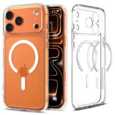 Case Spigen Ultra Hybrid Magsafe for Apple iPhone 17 Pro Max Clear-White