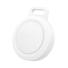 Tracking Device Hoco E101 for iOS and Android Compatible with Apple Find My Network and Google Find My Device White