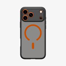 Case Spigen Ultra Hybrid Magsafe for Apple iPhone 17 Pro Max Frost Black-Orange