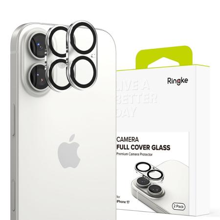 Camera Protector Ringke Full Cover for Apple iPhone 17 Black 2 pack