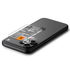 Camera Protector Spigen Optik Pro Ez Fit Glass for Apple iPhone 16 Pro 16 Pro Max 17 Pro 17 Pro Max Silver 2 pack