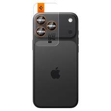 Camera Protector Spigen Optik Pro Ez Fit  for Apple iPhone 16 Pro 16 Pro Max 17 Pro 17 Pro Max Orange 2 pack