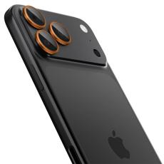 Camera Protector Spigen Optik Pro Ez Fit  for Apple iPhone 16 Pro 16 Pro Max 17 Pro 17 Pro Max Orange 2 pack