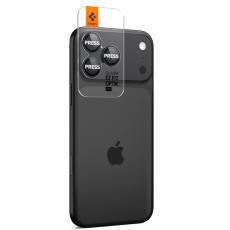 Camera Protector Spigen Optik Pro Ez Fit  for Apple iPhone 16 Pro 16 Pro Max 17 Pro 17 Pro Max Blue Titanium 2 pack