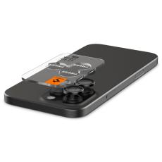 Camera Protector Spigen Optik Pro Ez Fit Glass for Apple iPhone 16 Pro 16 Pro Max 17 Pro 17 Pro Max Black 2 pack