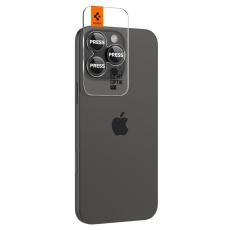 Camera Protector Spigen Optik Pro Ez Fit Glass for Apple iPhone 16 Pro 16 Pro Max 17 Pro 17 Pro Max Black 2 pack
