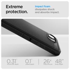 Case Spigen Rugged Armor Magsafe  for Apple iPhone 16e 17e Matte Black
