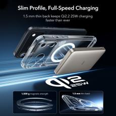 Case Esr Classic Hybrid Magsafe with Tempered glass for Apple iPhone 17 Pro Max Clear