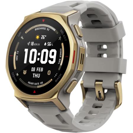 Smartwatch Amazfit T-Rex 3 Pro 1.32" AMOLED GPS NFC 10 ATM Arctic Gold