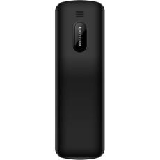 Maxcom MM34D 4G 2.4" 1000mAh with Large Buttons, Radio, Vibration, Flashlight, Bluetooth and Desktop Charger Black
