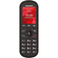 Maxcom MM39D SE 4G 2.4" 1000mAh with Large Buttons, Radio and Desktop Charger Black