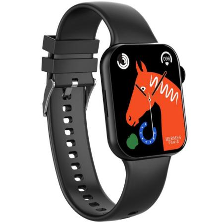 Maxcom Smartwatch FW26 Oxygen Pro 1.86" 220mAh IP67 Black Matt Silicon Band