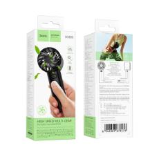 Hoco HX600 Portable Handheld Mini Powerful Fan 1200mAh 3 Airflow Speeds Black