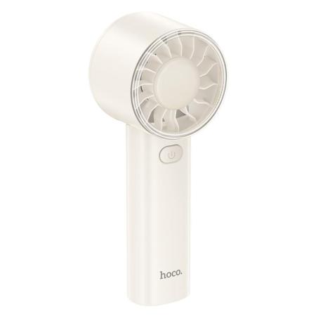 Hoco HX600 Portable Handheld Mini Powerful Fan 1200mAh 3 Airflow Speeds White