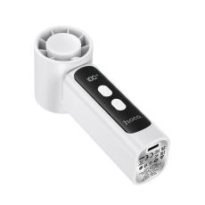 Hoco HX601 Portable Handheld Mini Powerful Fan 3000mAh 3 Airflow Speeds 20000Rpm Max White