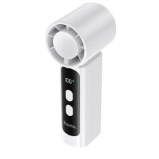 Hoco HX601 Portable Handheld Mini Powerful Fan 3000mAh 3 Airflow Speeds 20000Rpm Max White