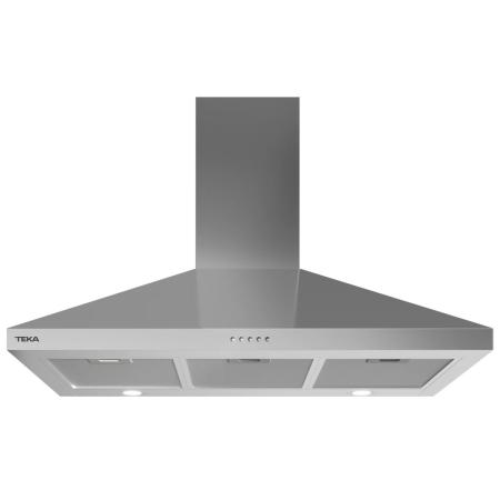 TEKA DBP 98150 EOS IX Wall-Mounted Chimney Hood 3+1 Speeds 800m3/h 90cm Inox 113010023