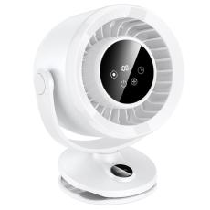 Hoco HX608 Portable Desktop Quiet Fan 3600mAh 5-speed Fan Adjustment with LCD Display and Wall-mount Option White