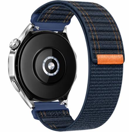 Watchband Hoco WH15 Fabric Series for Samsung Huawei Xiaomi Vivo OPPO etc 22mm Universal Dark Blue