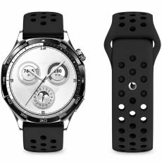 Watchband Hoco WH25 Flexible Series Silicone Strap for Samsung Huawei Xiaomi Vivo OPPO etc 22mm Universal Black